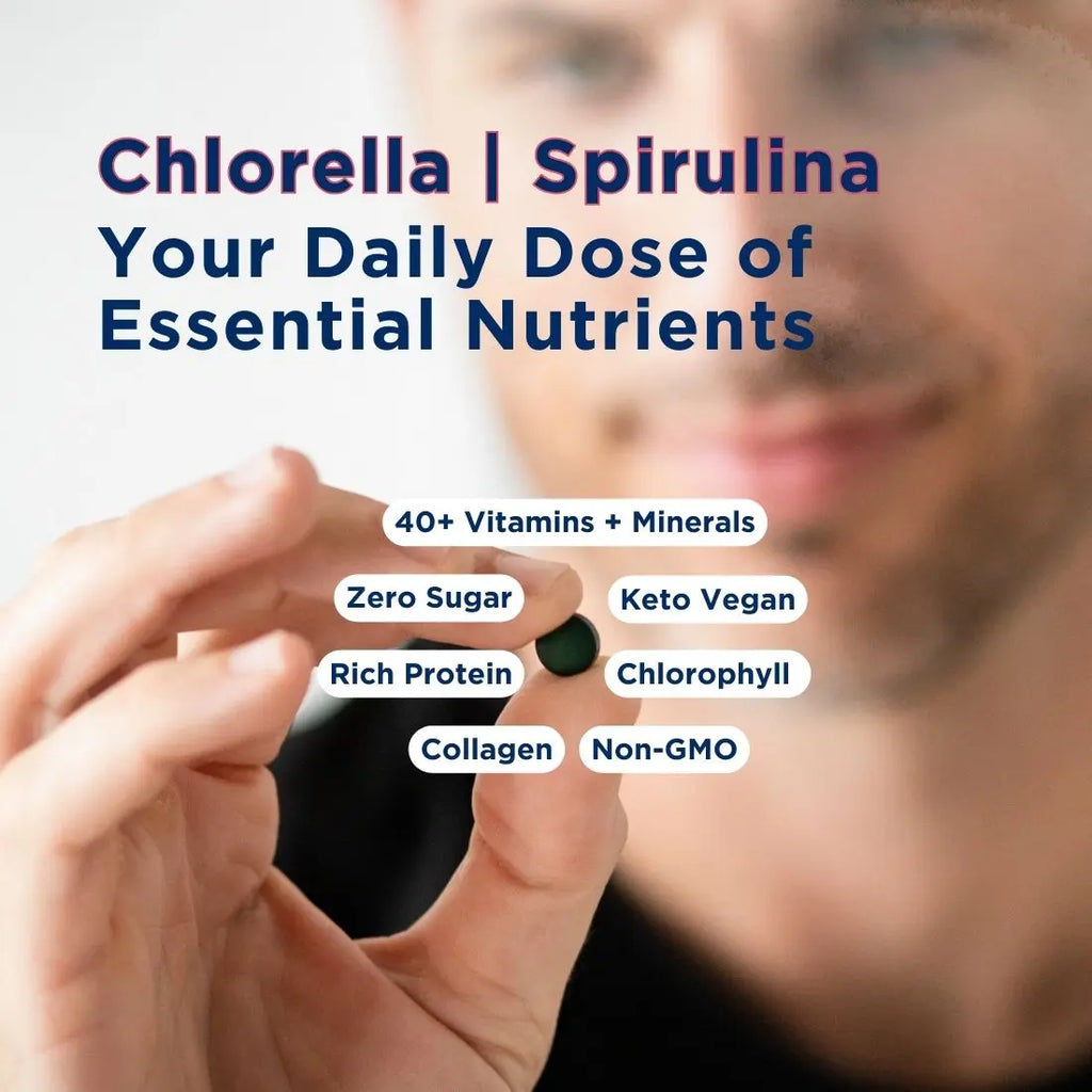 VITALITYbits® Spirulina/Chlorella | Large Bag ENERGYbits