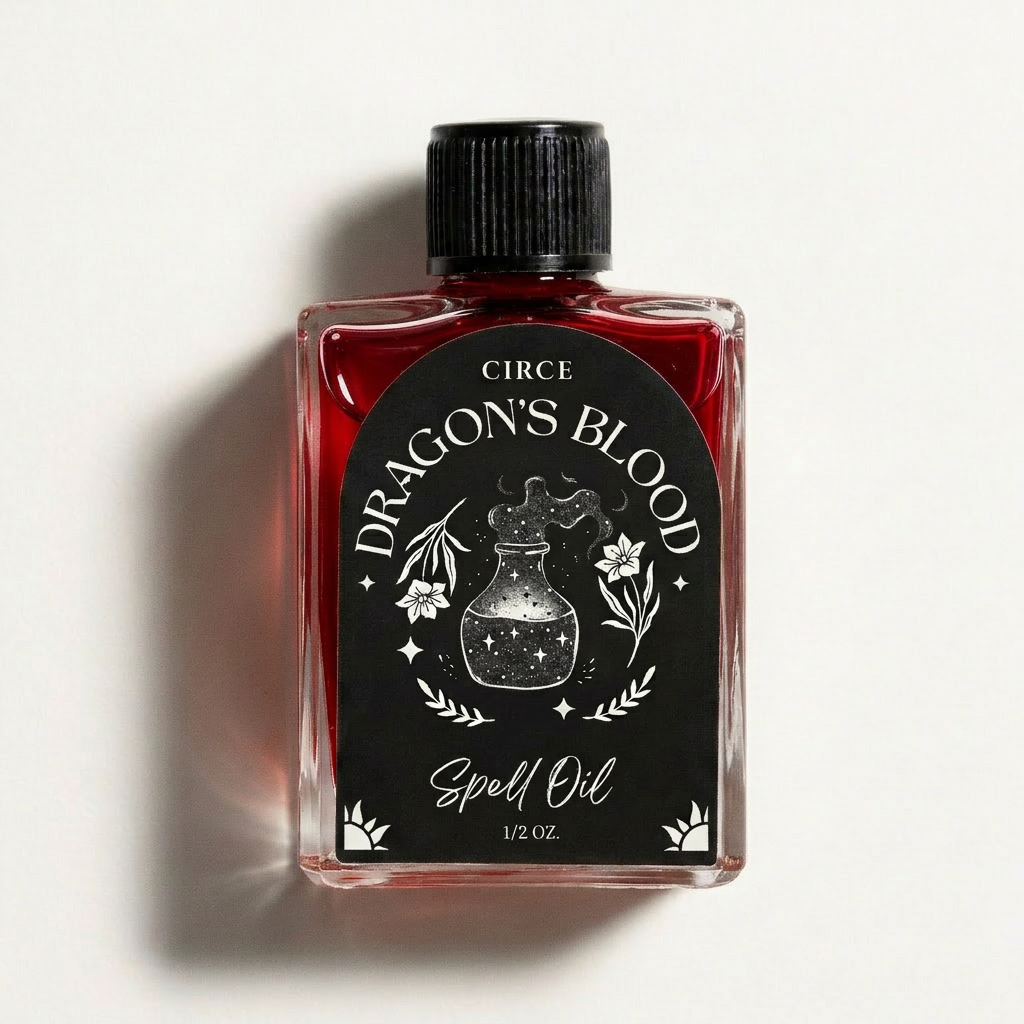Dragon's Blood Ritual Oil — Protection & Power Circe Boutique