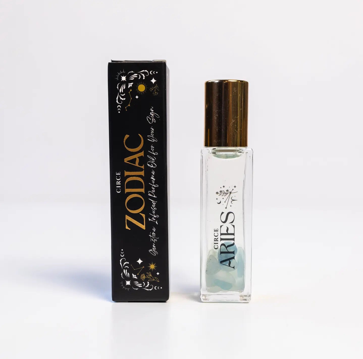 Zodiac Perfume Oil Set – 12 Gemstone‑Infused Zodiac Scents Circe Boutique