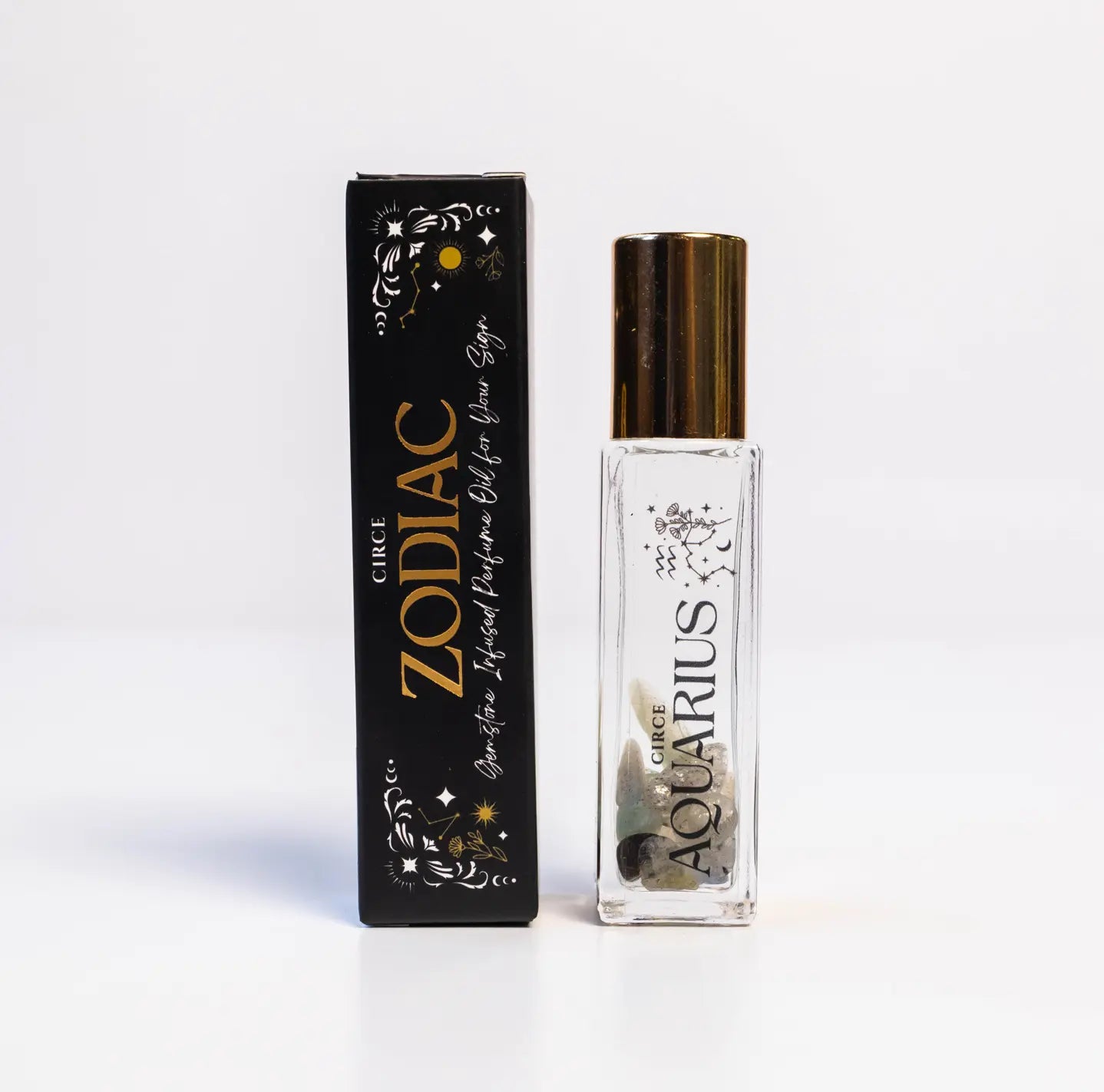 Zodiac Perfume Oil Set – 12 Gemstone‑Infused Zodiac Scents Circe Boutique